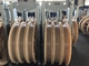 80kN Nylon Sheave Transmission Line Conductor Stringing Blocks OD660mm