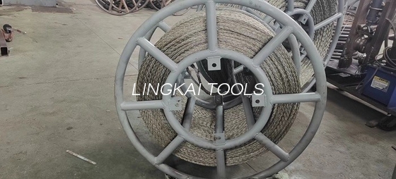 I fili di esagono diciotto dei fili di esagono dodici per 9-42mm hanno galvanizzato l'anti cavo metallico d'acciaio di torsione intrecciato