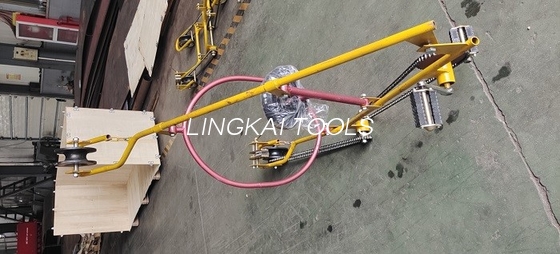 Linea sopraelevata carretto di ispezione elettrica per i singoli strumenti di Inspection Trolley Transmission del conduttore
