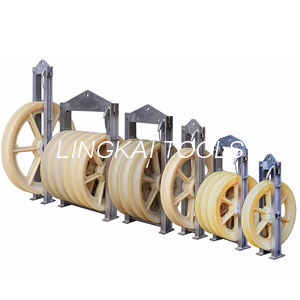Conduttore Stringing Pulley Blocks per il paranco differenziale d'attaccatura del cavo della costruzione dell'elettrodotto