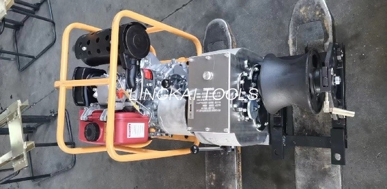 Argano motorizzato del motore diesel per la linea di trasmissione costruzione della torre