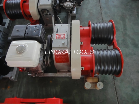 La linea di trasmissione ha motorizzato la trazione dell'argano 3 Ton With Double Capastans