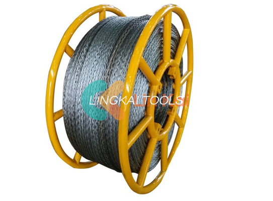 12 fili di filo di acciaio galvanizzato anti-torsione 20 mm per tirare quattro conduttori raggruppati sulla linea di trasmissione