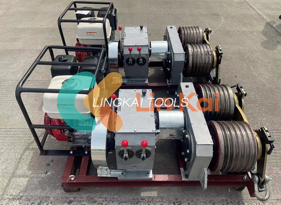 Ventilatore a catena a doppia ruota a 5 t a 9 kW a gasolio o benzina