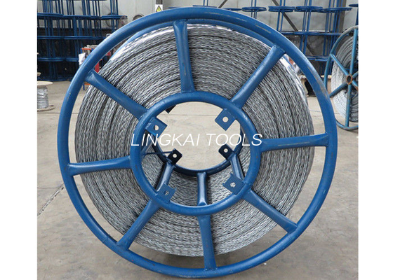 Anti del cavo metallico del dispositivo di posa di un cavo galvanizzato esagono torto con 6 quadrati