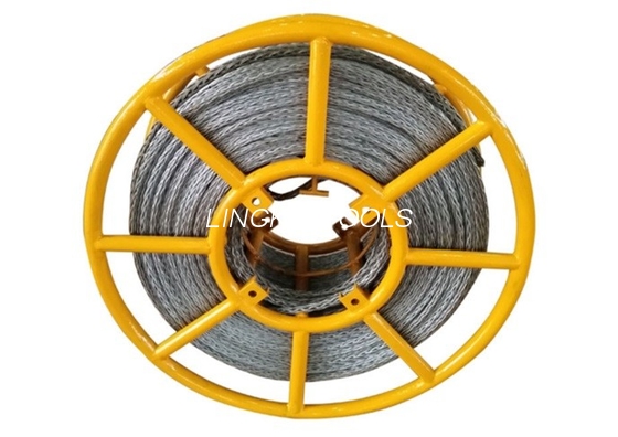 Linea sopraelevata intrecciata galvanizzata anti cavo metallico corda di torsione di 12 fili di Polit
