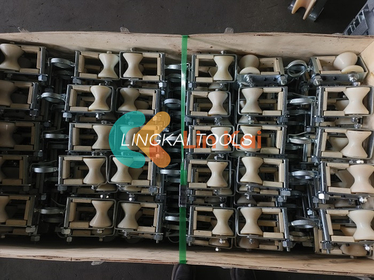 2.2kg OPGW doppia fasce di supporto a rulli carico di lavoro 2KN