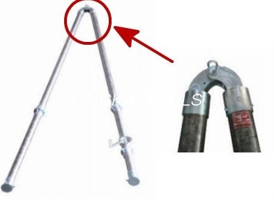 La costruzione della torre del modello 5 KN di LBGR100J foggia lo stile fisso con l'argano manuale