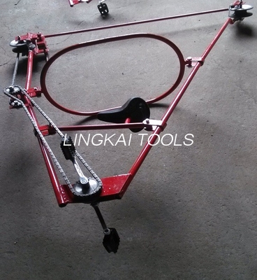 La costruzione di base della lega di alluminio foggia le linee sopraelevate bicicletta del singolo conduttore