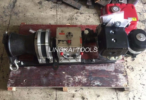 Motore diesel del singolo del cabestano di velocità veloce del cavo estrattore dell'argano nella linea costruzione