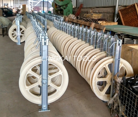 Blocchetto di legatura di nylon della carrucola 660mm di MC per la linea sopraelevata trasmissione