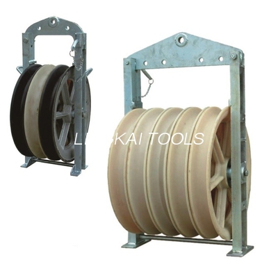 conduttore impacchettato ruota di nylon Stringing Block Pulley di 660mm