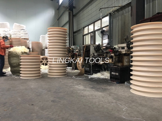 pulegge di 508x100mm MC con i cuscinetti per la legatura del blocco
