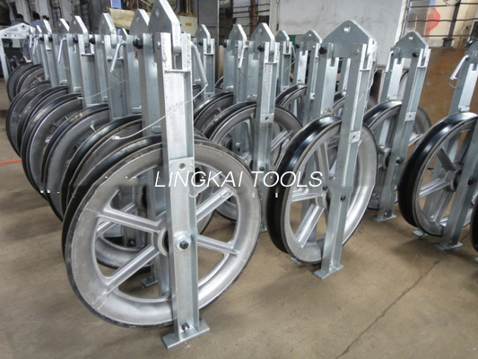 Linea di trasmissione 400KV conduttore di alluminio Pulley di 660mm