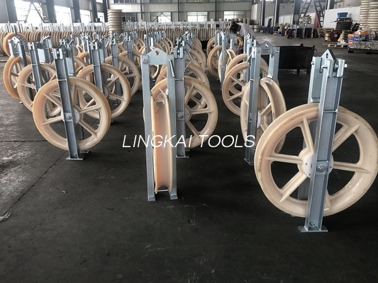 blocchetti pilota di 660X110mm Bundled Conductor Stringing per la linea di trasmissione