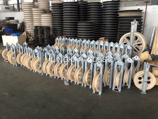 Conduttore impacchettato ruota di nylon Stringing Blocks di Dia660mm