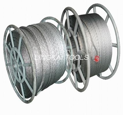 anti cavo metallico d'acciaio di torsione di 16mm per due conduttori impacchettati che mettono insieme linea sopraelevata strumenti