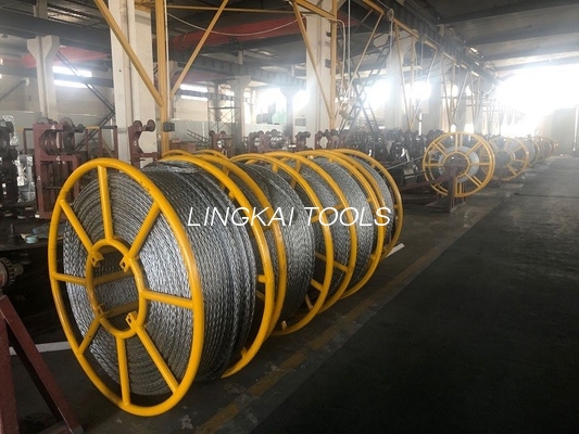anti cavo metallico d'acciaio di torsione di 20mm per tre conduttori impacchettati che mettono insieme la linea di trasmissione