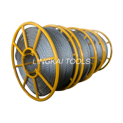 Ad alta resistenza ha galvanizzato 13mm che l'anti torsione ha intrecciato la linea di trasmissione applicata del cavo metallico d'acciaio