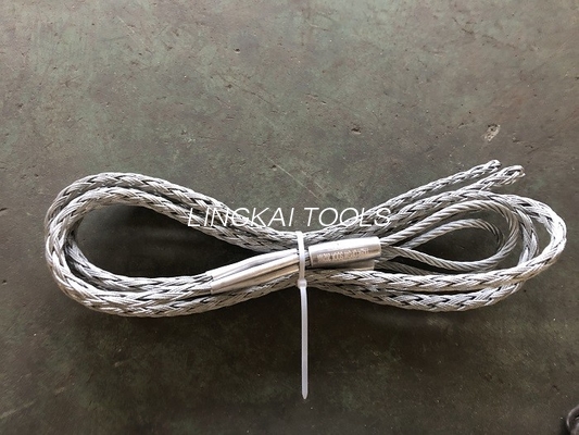 Linea elettrica connettore OPGW ADSS Mesh Sock Joints della manica del cavo del cavo metallico della costruzione