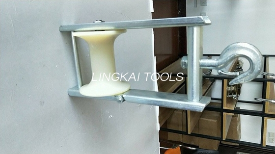 Paranchi differenziali durevoli con il conduttore di nylon di alluminio Block Aerial Cable del mazzo del rullo della carrucola che mette insieme rullo
